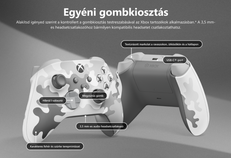 Xbox Wireless Controller Arctic Camo Special Edition kontroller